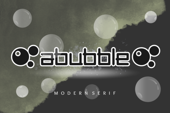 Abubble: A Display Font for Clear Campaigns