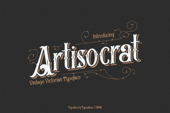 Artisocrat: A Vintage Display Font for Web Design
