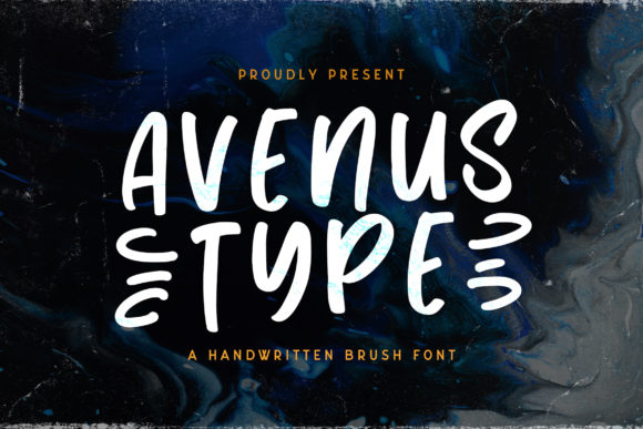 Avenus Type: A Quirky Display Font for Digital Design