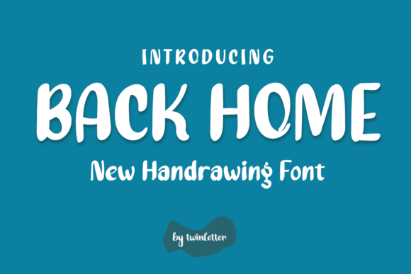 Back Home: A Handwritten Font for Makers