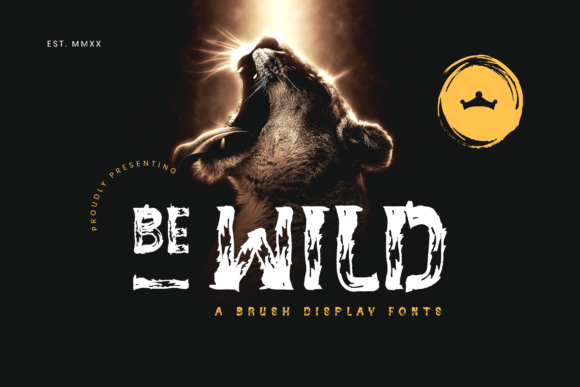 Be Wild: A Bold Display Font for Editorial Impact