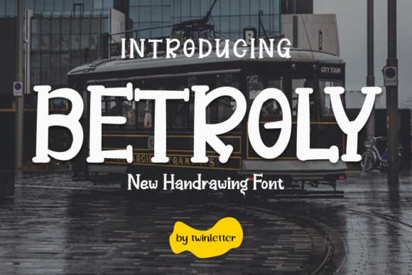 Betroly: A Playful Display Font for Editorial Design