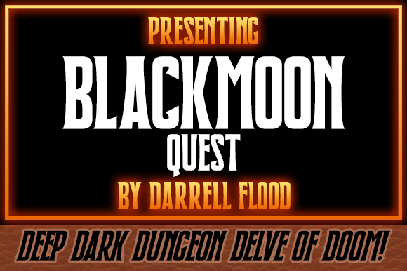 Blackmoon Quest: A Bold Display Font for Web Design