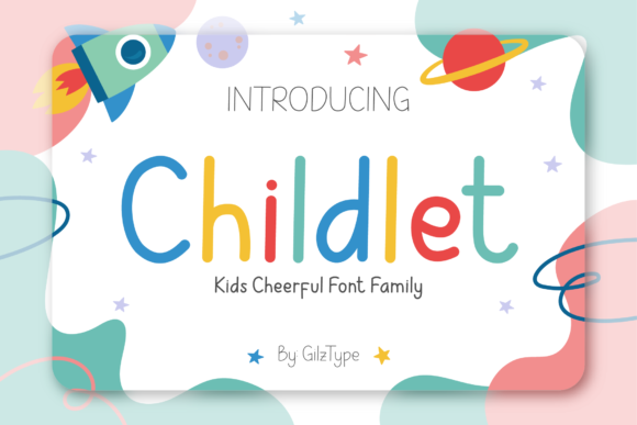 Childlet: A Playful Display Font for Modern Editors