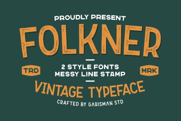 Folkner Font: A Bold Display Typeface for Modern Brands