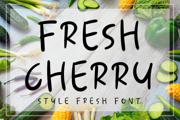 Fresh Cherry: A Playful Display Font for Web Design