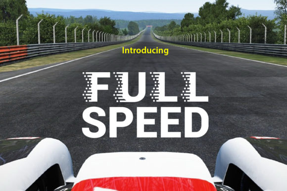 Full Speed: A Bold Display Font for Modern Brands