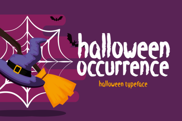 Halloween Occurrence: A Bold Display Font for Editors