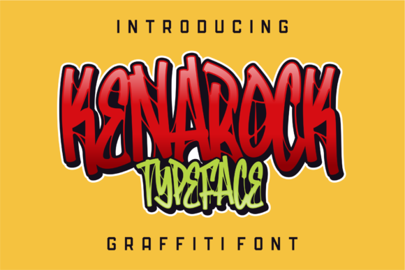 Kenarock: A Bold Display Font for Campaigns
