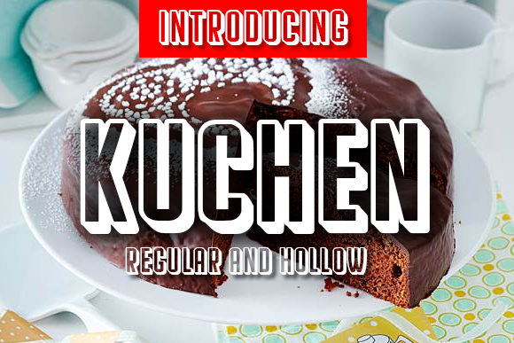 Kuchen: A Bold Display Font for Modern Campaigns