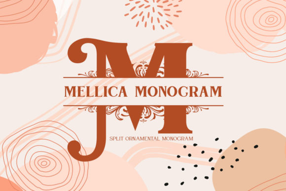 Mellica Monogram: A Designer’s Take on Elegant Display Fonts
