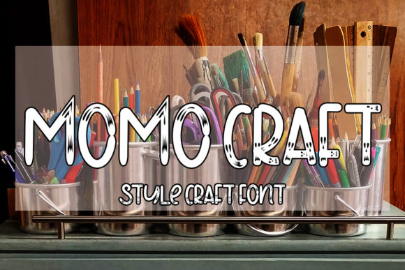 Momo Craft: A Friendly Display Font for Small Business Branding