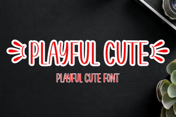Playful Cute: A Display Font for Modern Editors