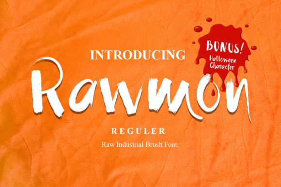 Rawmon: A Display Font That Elevates Small Business Branding
