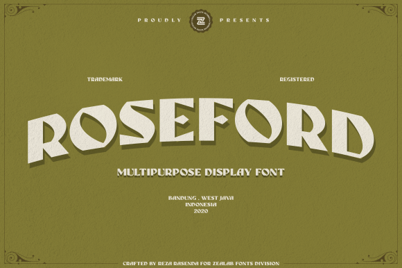 Roseford: The Display Font That Clarifies Your Campaign Message