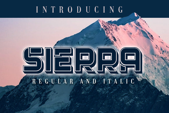 Sierra: A Bold Display Font for Editorial Impact