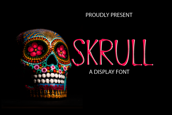 Skrull Display Font for Bold Web Headlines