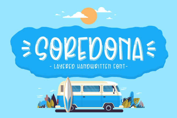 Soredona: A Playful Display Font for Web Design