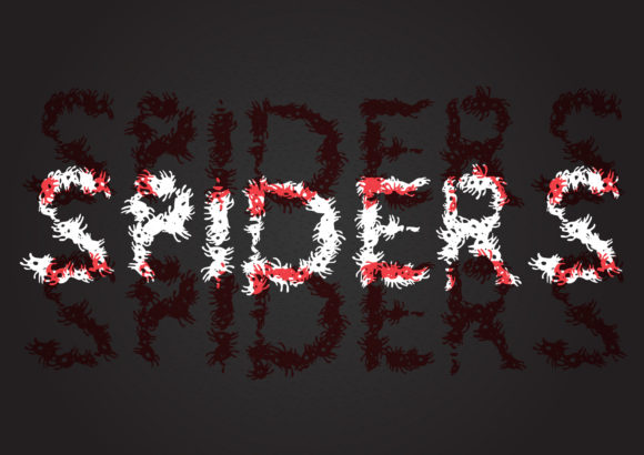 Spiders Typeface: A Spooky Display Font for Editorial Design