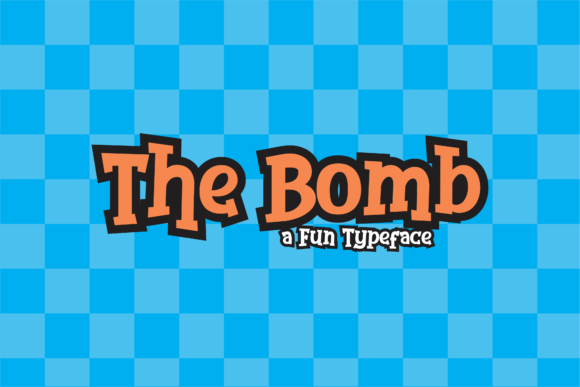 The Bomb: A Bold Display Font for Impactful Branding