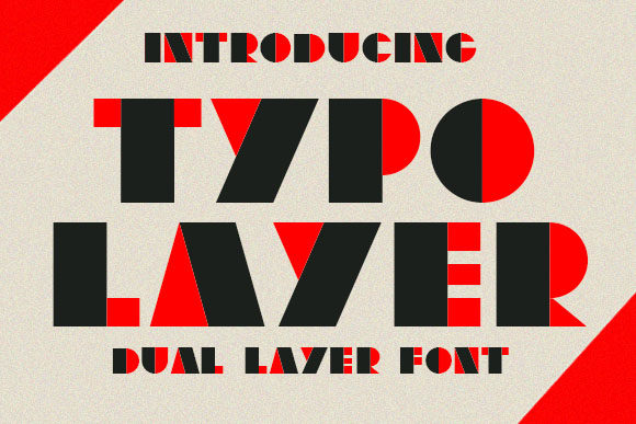 Typo Layer: A Dual-Layer Display Font for Editors